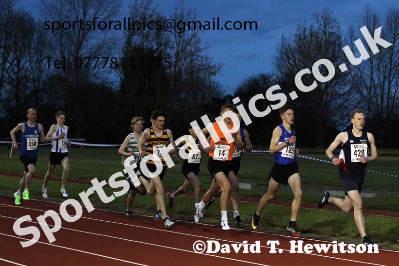 1500 metres, North East Grand Prix No. 1, Monkton on Wednesday, April 28th, 2021. Photo: David T. Hewitson/Sports for All Pics